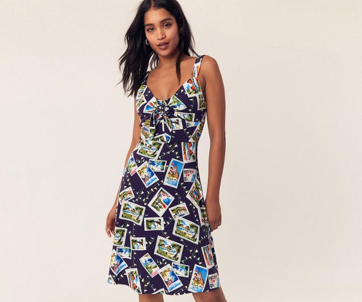 Oasis Postcard Dress