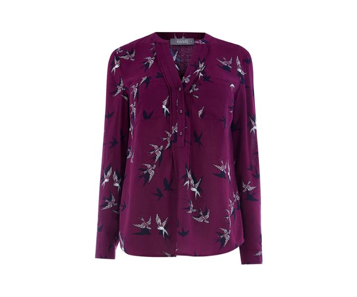 Oasis Shadow Bird Shirt