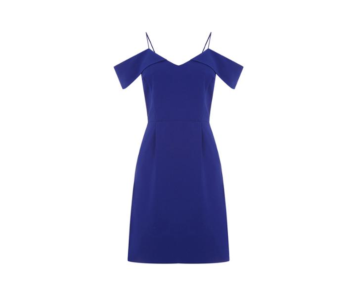 Oasis Bardot Cold Shoulder Dress