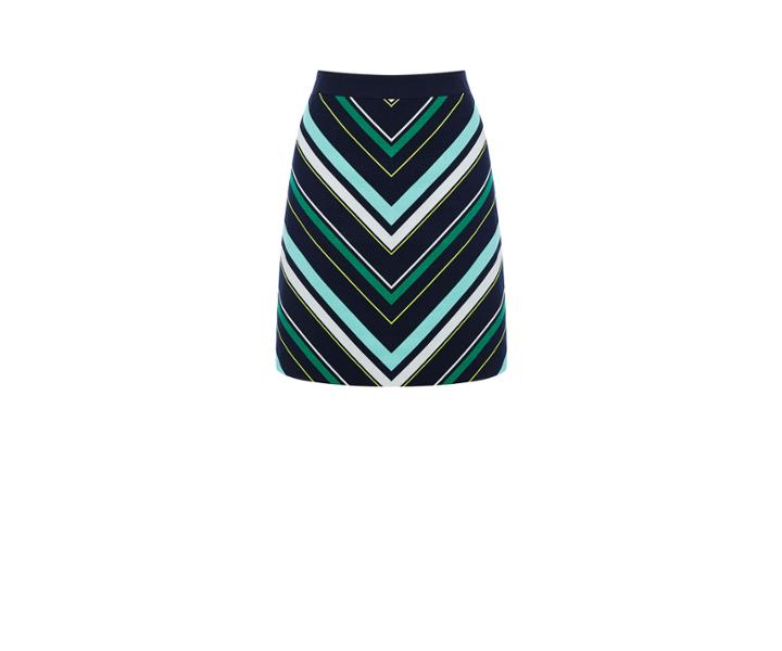 Oasis Stripe Mini Skirt