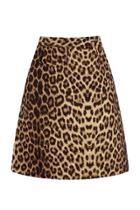 Oasis Leopard Skirt