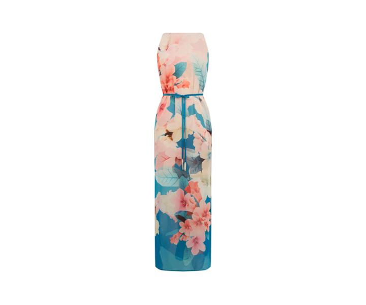 Oasis Petite Digital Maxi Dress
