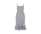 Oasis Ruffle Hem Linen Dress