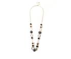Oasis Dogtooth Orb Rope Necklace