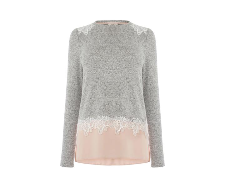 Oasis Lace Insert Cut + Sew Top