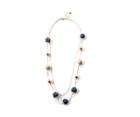 Oasis Raffa Striped Necklace