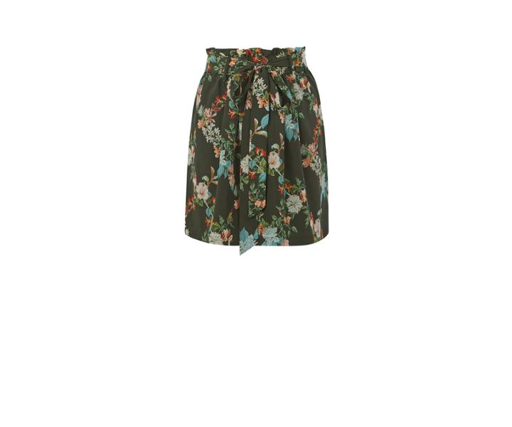 Oasis Flortal Tie Skirt