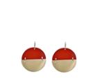Oasis Gold And Red Earrings