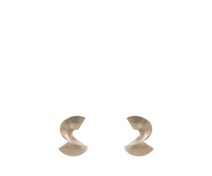Oasis Rose Gold Twist Earrings