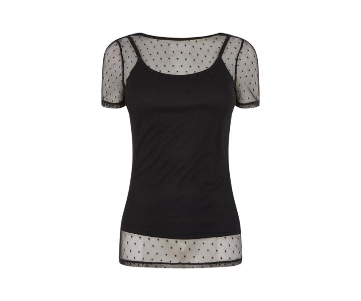 Oasis Spot Mesh Tee