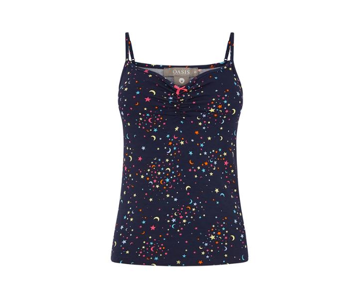 Oasis Moon And Star Print Cami