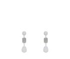 Oasis Powder Coated Stone Drop Earri