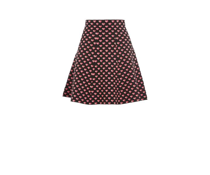 Oasis Maggie Heart Knitted Skirt
