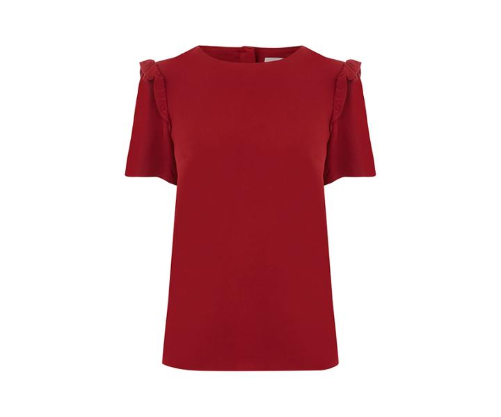 Oasis Frill Insert Tee