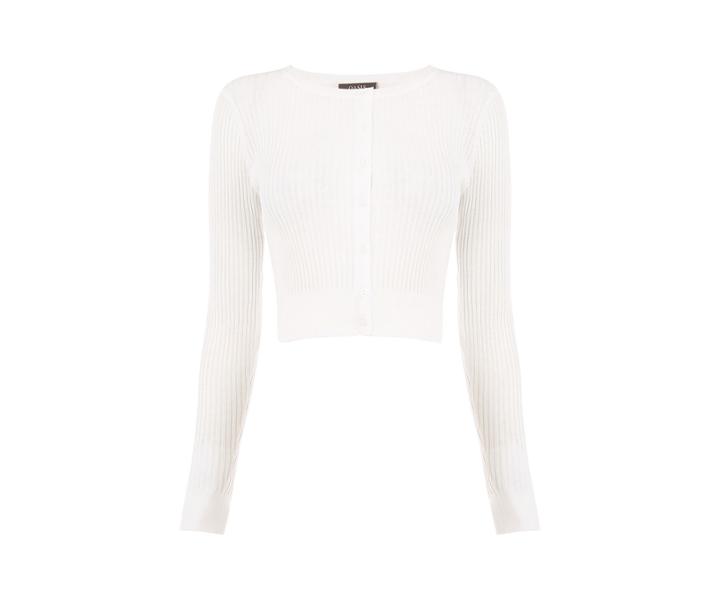Oasis Rib Cropped Cardi