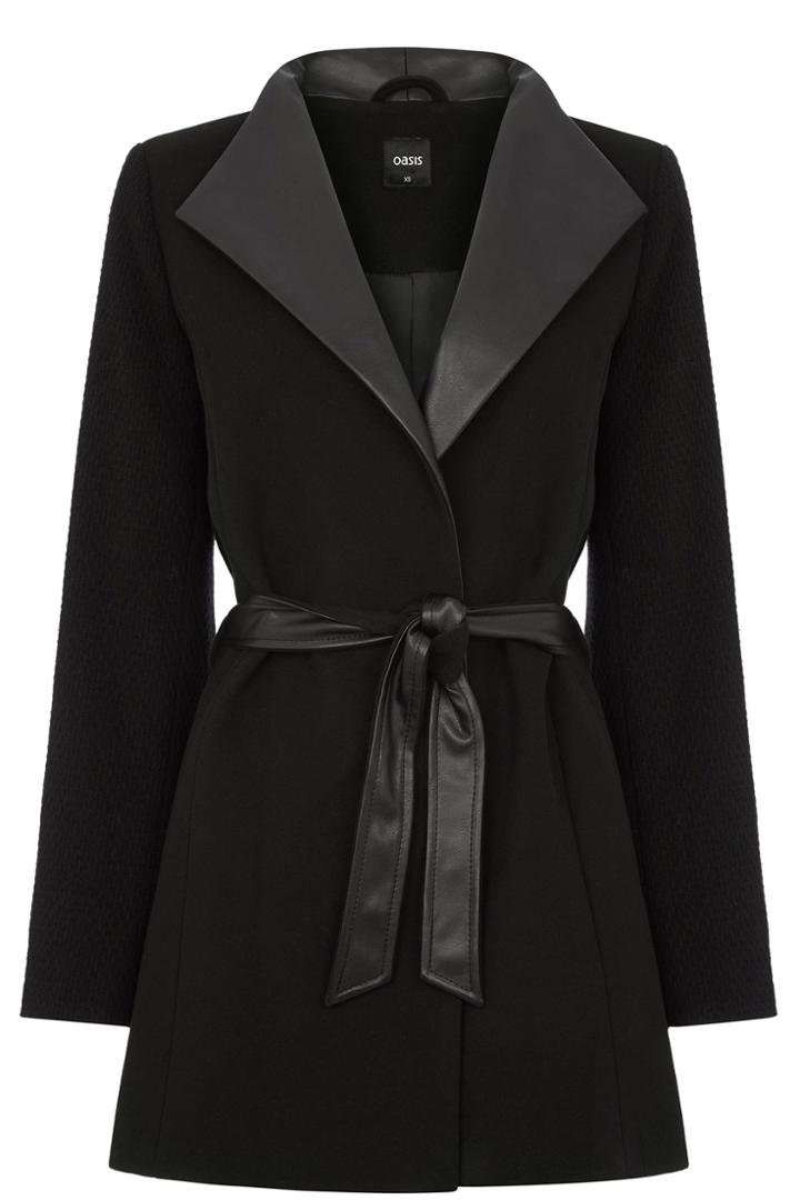 Oasis Chic Wrap Coatigan