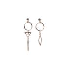 Oasis Crystal Geo Miss Match Earring
