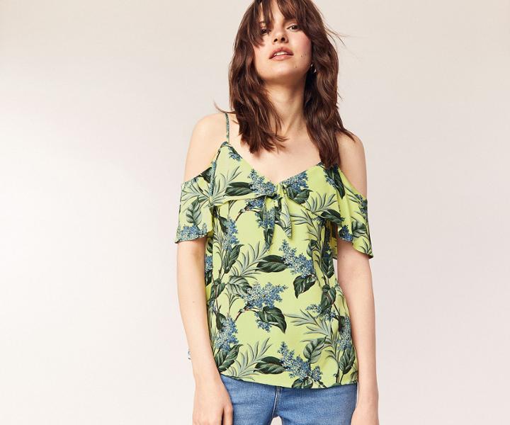 Oasis Delray Cold Shoulder Cami