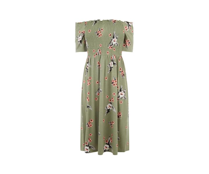Oasis Long Havana Bandeau Dress