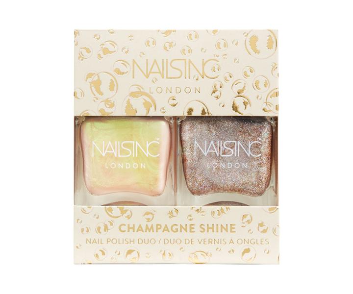 Oasis Champagne Shine Nails Inc Set