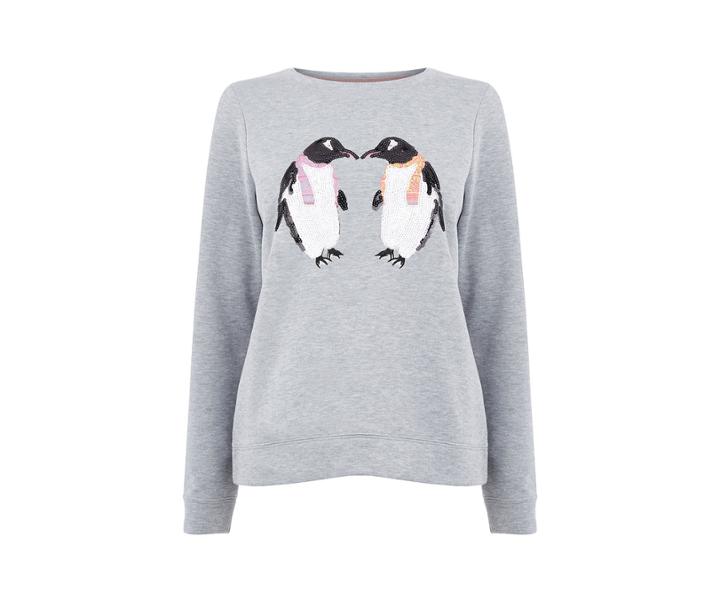 Oasis Christmas Penguin Sweat