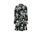 Oasis Petunia Floral Shirt Dress