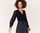 Oasis Lace Trim Jumper