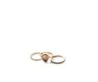 Oasis Semi Precious Ring Stack