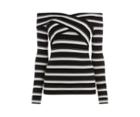 Oasis Stripe Wrap Long Sleeve