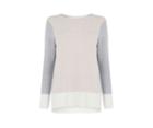 Oasis Colour Block Crew Jumper
