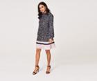 Oasis Animal Print Shift Dress