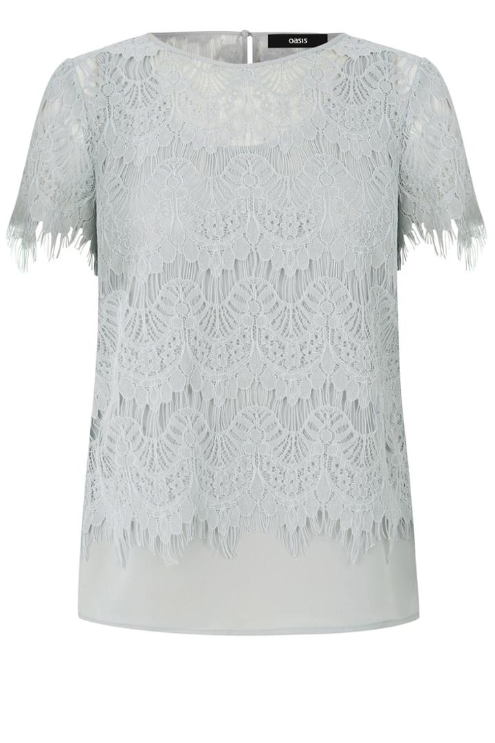 Oasis Lace Layered T-shirt