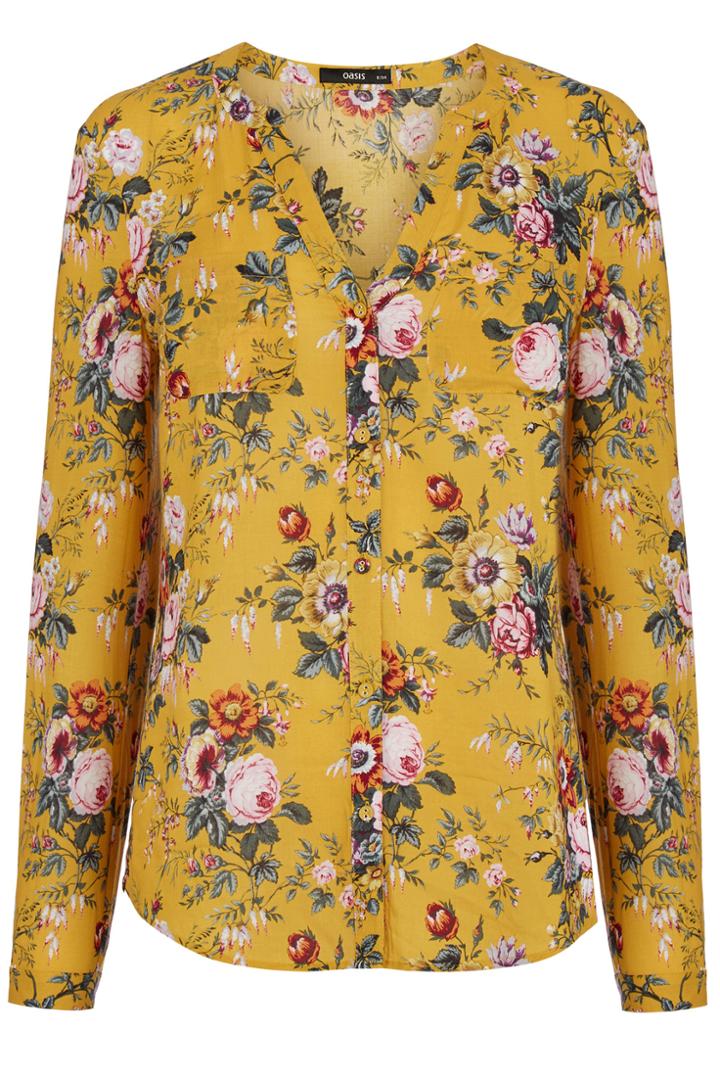 Oasis Belle Rose Blouse