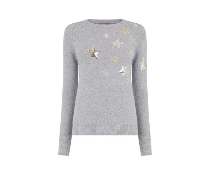 Oasis Iris Star Christmas Jumper