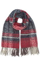 Oasis Millie Boucle Check Scarf