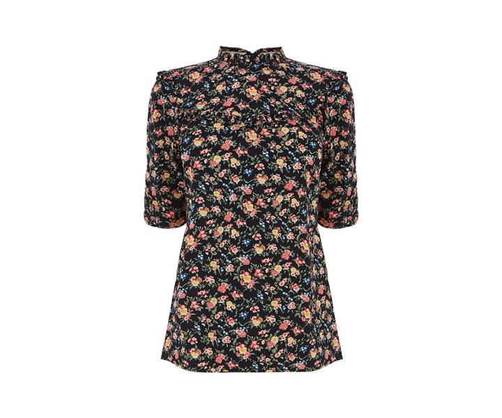 Oasis Crushed Ditsy Top