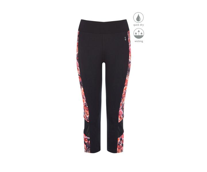 Oasis Pineapple Bloom Capri Pant