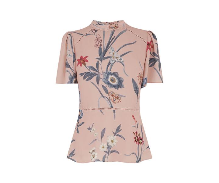 Oasis Lily High Neck Top