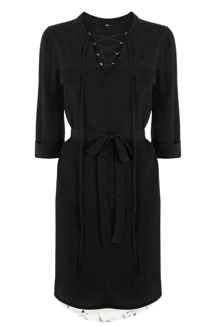 Oasis Lace Up Dress