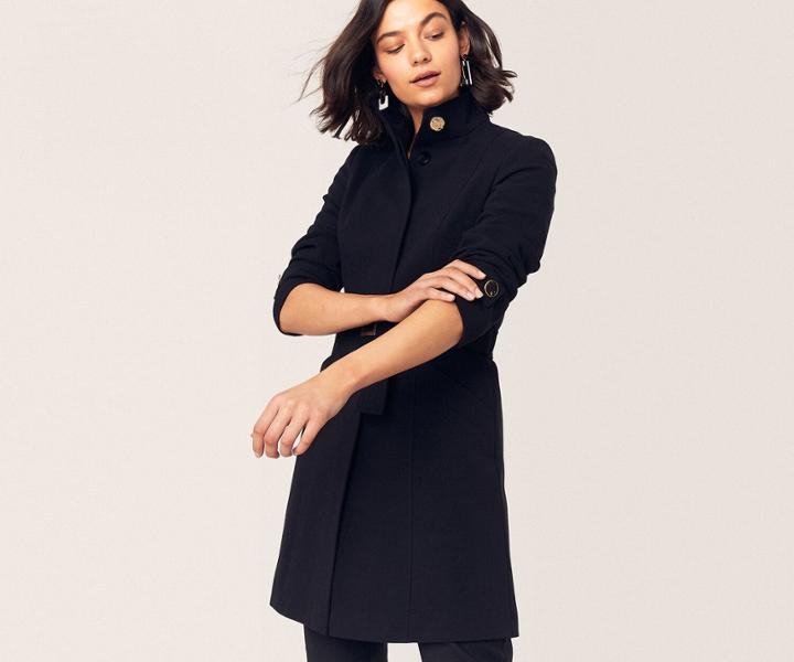 Oasis Funnel Neck Coat