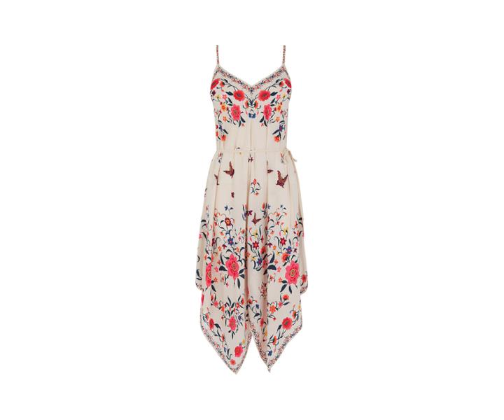 Oasis Hanky Hem Floral Dress