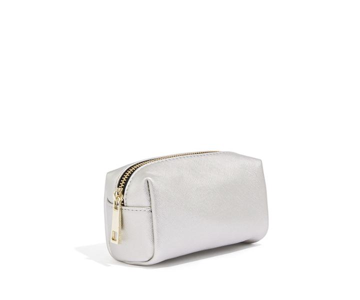 Oasis Small Metallic Make Up Bag
