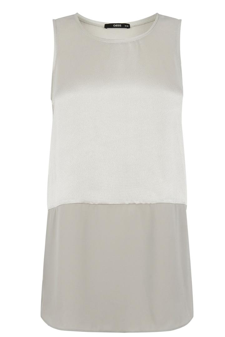 Oasis Metallic Longline Vest