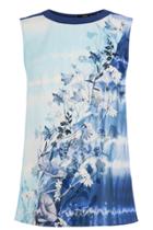 Oasis Tie Dye Wrap Back Shell