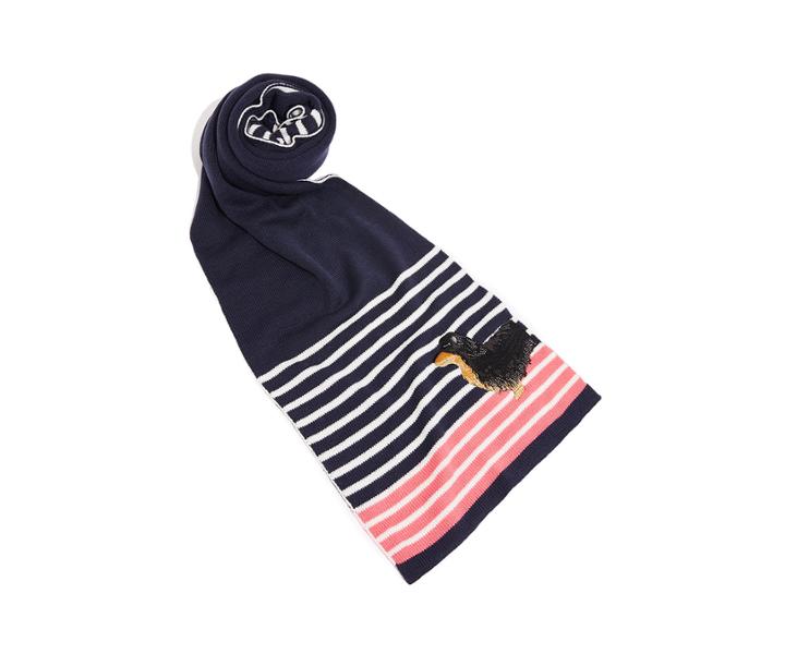 Oasis Dachschund Stripe Scarf