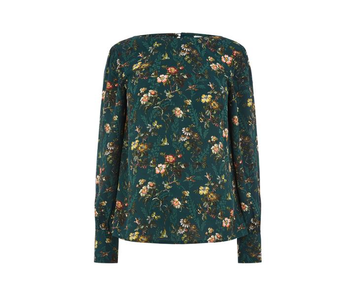 Oasis Rossetti Deep Cuff Top