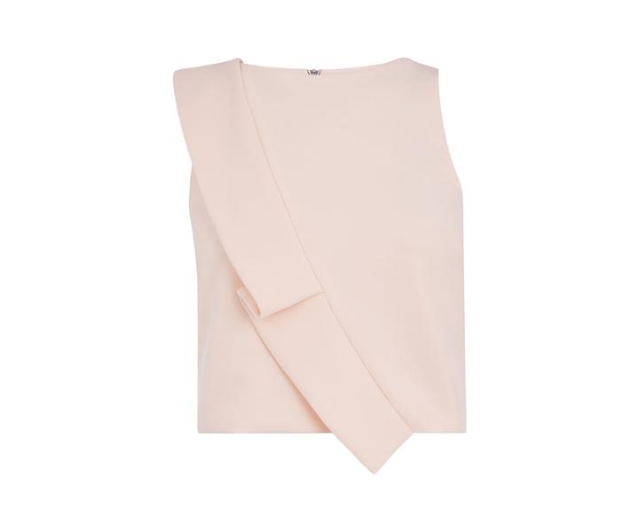 Oasis Crop Frill Top
