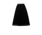 Oasis Mesh Pleated Midi Skirt