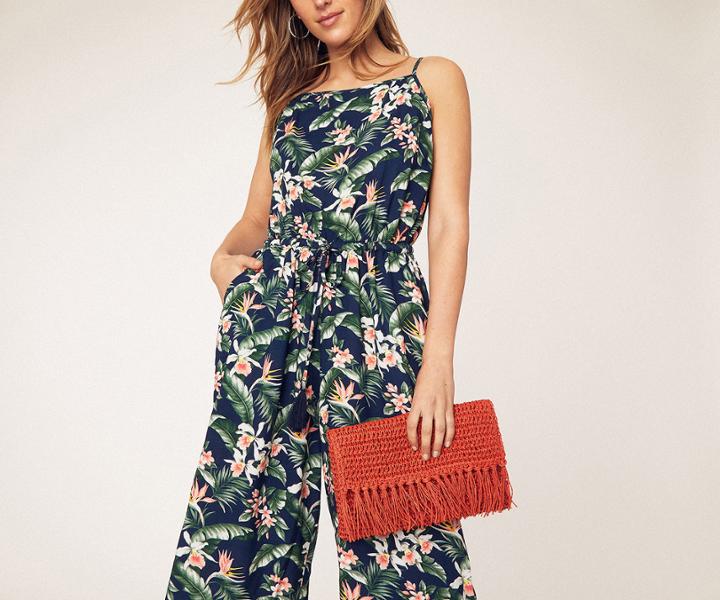 Oasis Pru Straw Clutch