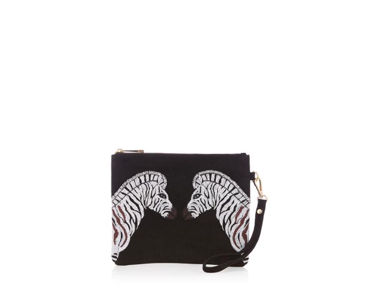 Oasis Zsl Zebra Clutch